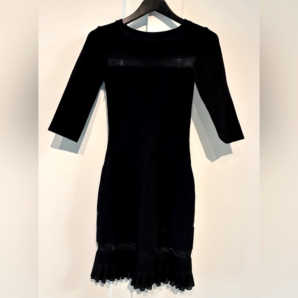 Alaïa 38 🖤 Stunning Black Dress